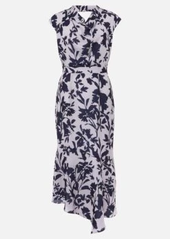 Willow Floral Cowl Neck Midi Dress -Floral Und Chic 221432817 99 willow floral cowl neck midi dress