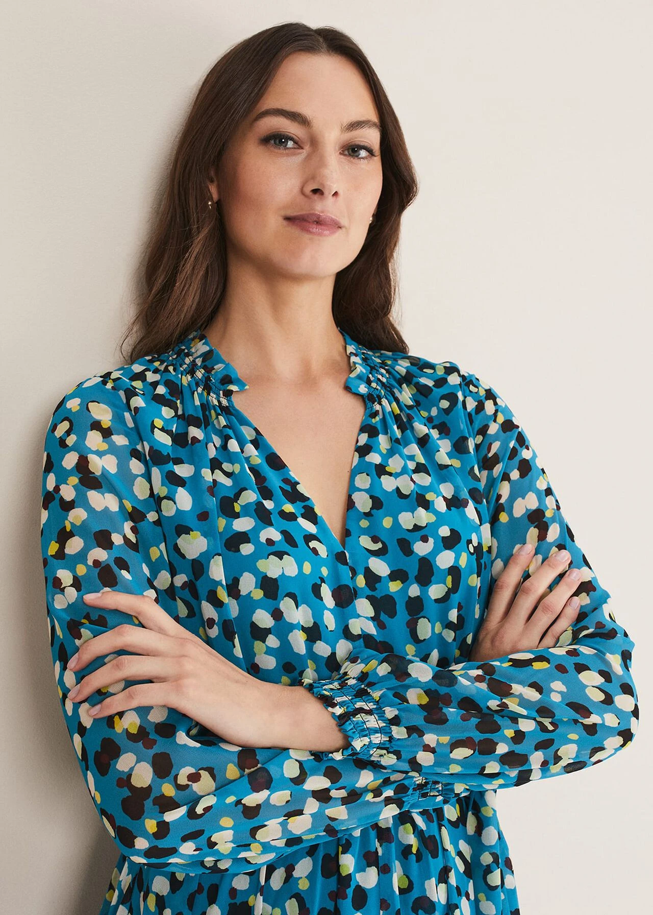 Juno Border Hem Midi Dress 7 Juno Border Hem Midi Dress – Bild 5