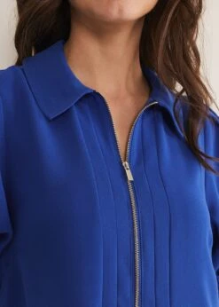 Candice Blue Zip Mini Dress 11 Candice Blue Zip Mini Dress -Floral Und Chic 221450408 04 candice blue zip mini dress