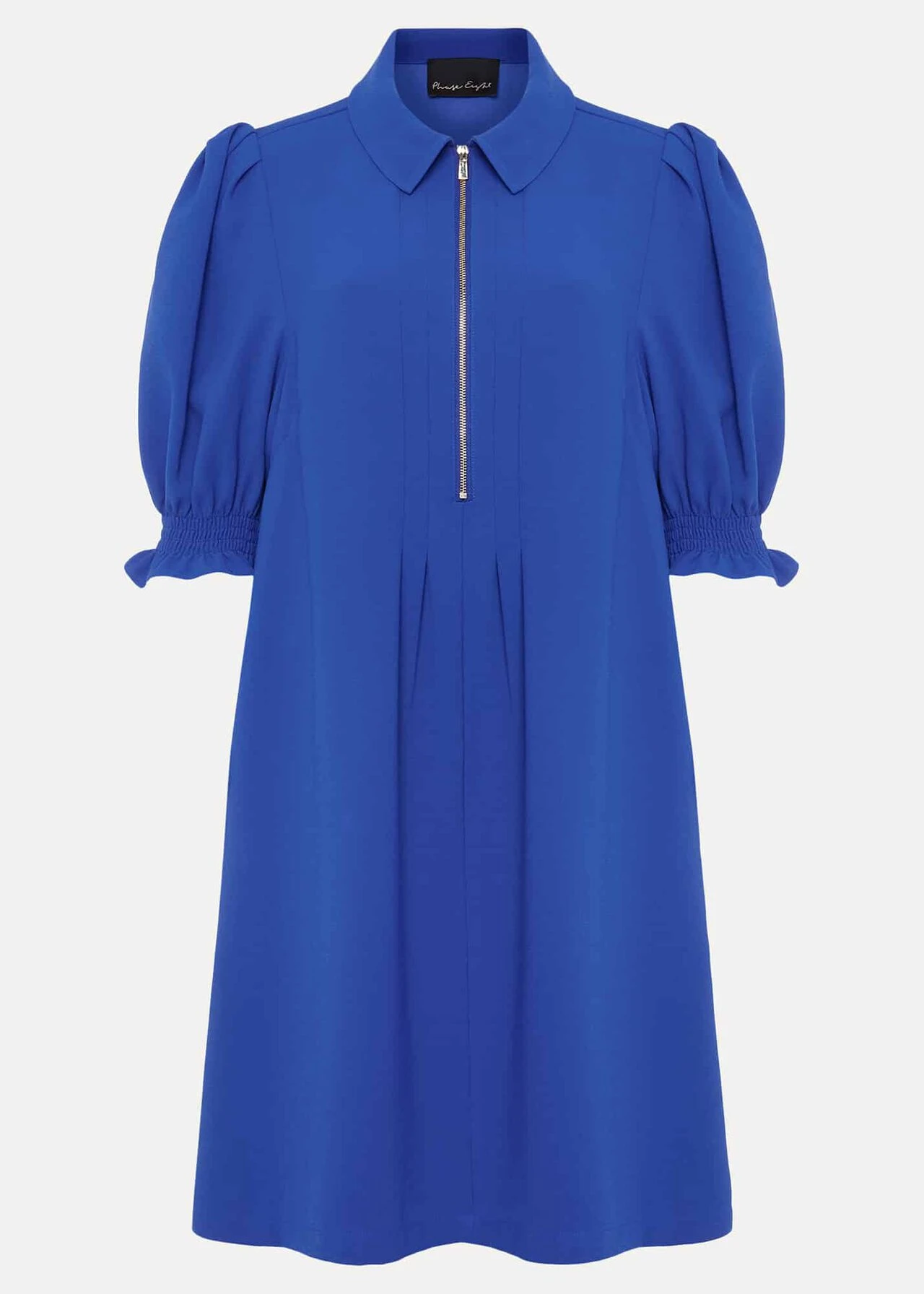 Candice Blue Zip Mini Dress 8 Candice Blue Zip Mini Dress – Bild 6