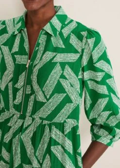 Penele Abstract Midi Dress -Floral Und Chic 221490693 04 penele abstract midi dress