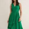 Breesha Green Midaxi Dress -Floral Und Chic 221492245 01 breesha green midaxi dress