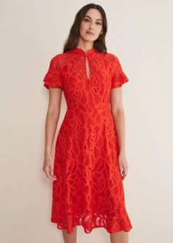 Lulu Lace Midi Dress -Floral Und Chic 221493240 03 lulu lace midi dress