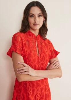 Lulu Lace Midi Dress -Floral Und Chic 221493240 04 lulu lace midi dress