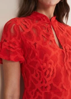 Lulu Lace Midi Dress -Floral Und Chic 221493240 05 lulu lace midi dress