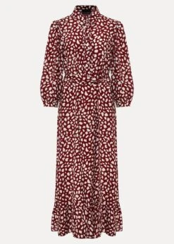 Este Polka Dot Shirt Midi Dress -Floral Und Chic 221507917 99 este polka dot shirt midi dress