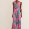 Madison Abstract Maxi Dress -Floral Und Chic 221509344 01 madison abstract maxi dress