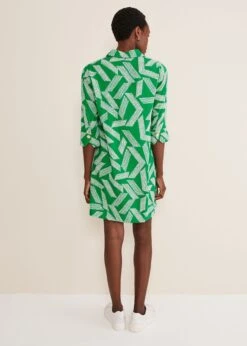 Floral Und Chic -Floral Und Chic 221519693 02 penele abstract mini dress