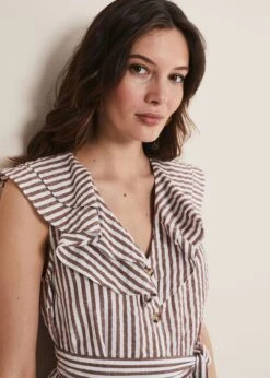 Jamilla Striped Midi Dress -Floral Und Chic 221536671 05 jamilla striped midi dress