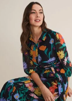 Alta Floral Midaxi Dress 11 Alta Floral Midaxi Dress -Floral Und Chic 221548492 04 alta floral midaxi dress