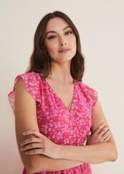 Breesha Floral Midaxi Dress -Floral Und Chic 221562531 04 breesha floral midaxi dress