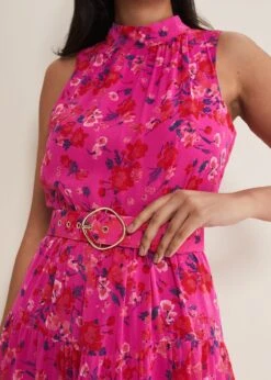 Petite Kara Floral Tiered Maxi Dress -Floral Und Chic 221565617 04 petite kara floral tiered maxi dress