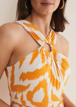 Maude Printed Jersey Maxi Dress -Floral Und Chic 221580579 04 maude printed jersey maxi dress