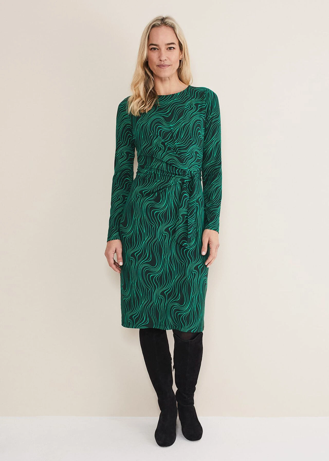 Ally Swirl Midi Dress 5 Ally Swirl Midi Dress – Bild 3