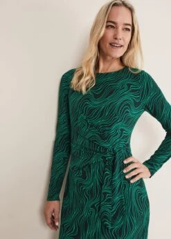 Ally Swirl Midi Dress 11 Ally Swirl Midi Dress -Floral Und Chic 221620248 04 ally swirl midi dress