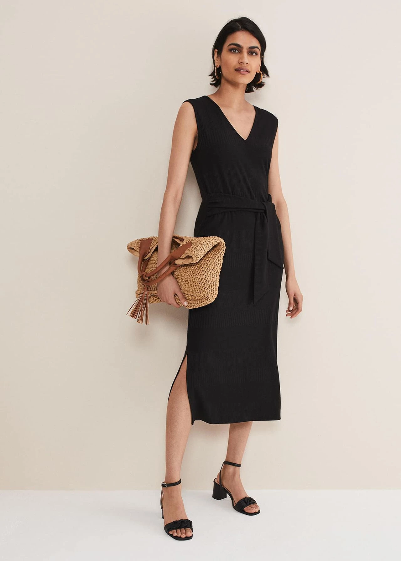 Yazmina Jersey Sleeveless Midi Dress 3 Yazmina Jersey Sleeveless Midi Dress