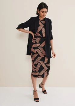 Kayla Jersey Midi Dress 10 Kayla Jersey Midi Dress -Floral Und Chic 221633050 03 kayla jersey midi dress