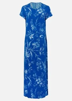Roxanna Floral T-Shirt Maxi Dress -Floral Und Chic 221634408 99 roxanna floral t shirt maxi dress