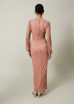 Brielle Shimmer Maxi Dress -Floral Und Chic 221641300 02 brielle shimmer maxi dress