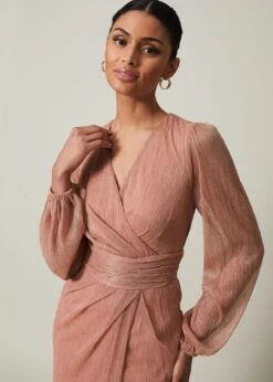 Brielle Shimmer Maxi Dress -Floral Und Chic 221641300 04 brielle shimmer maxi dress