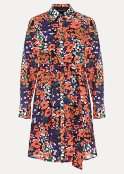 Kerri Cotton Floral Mini Dress -Floral Und Chic 221658250 99 kerri cotton floral mini dress