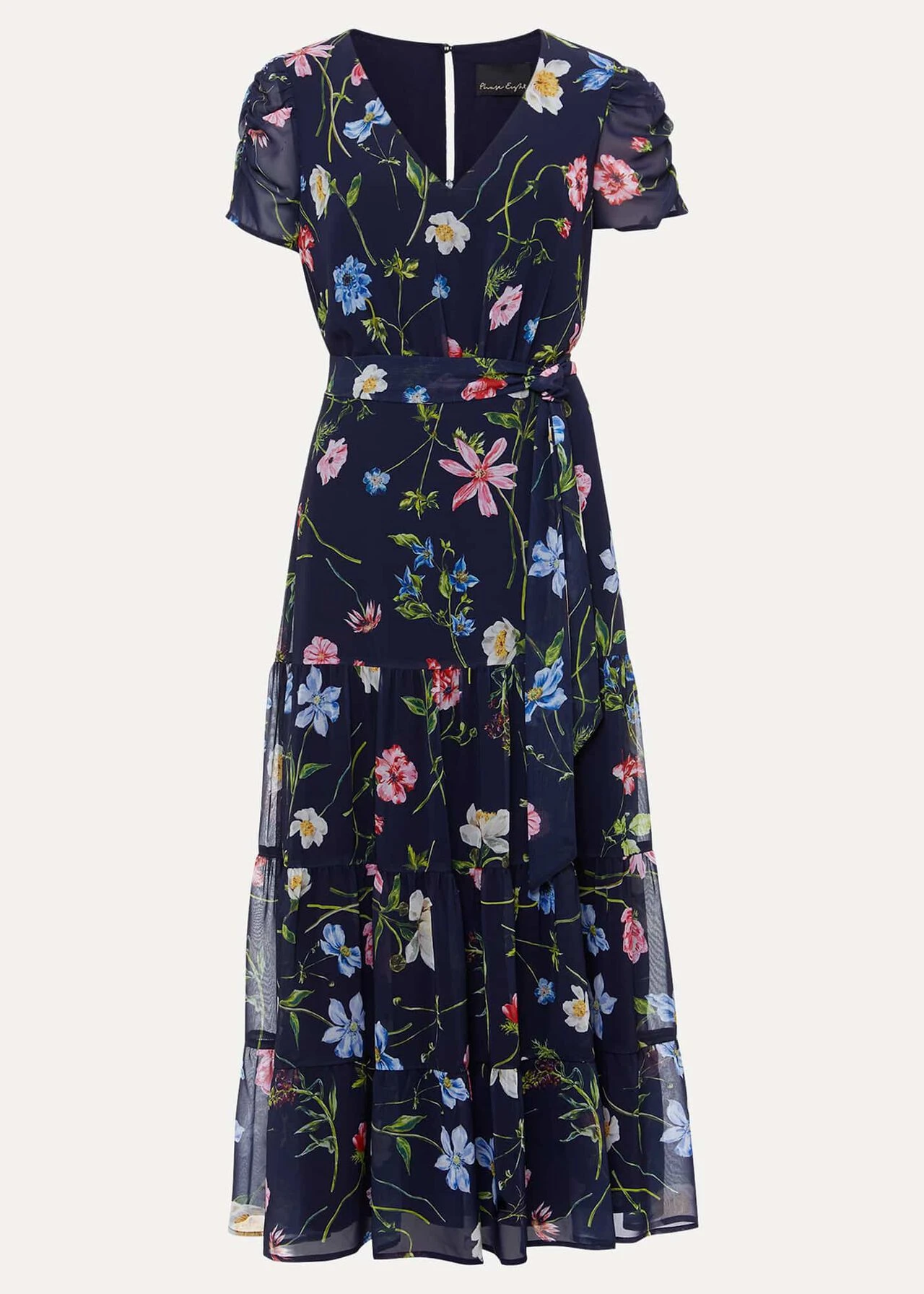 Lola Floral Tiered Midi Dress 10 Lola Floral Tiered Midi Dress – Bild 8