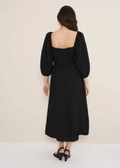 Shola Linen Ruched Bodice Dress 9 Shola Linen Ruched Bodice Dress -Floral Und Chic 221681050 02 shola linen ruched bodice dress