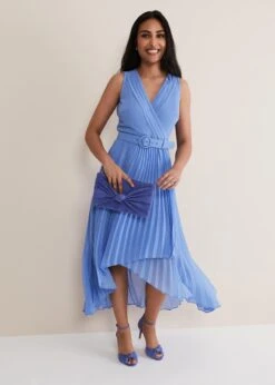 Petite Brianna Pleated Midaxi Dress -Floral Und Chic 221685853 05 petite brianna pleated midaxi dress