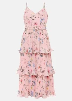 River Floral Tiered Midi Dress 13 River Floral Tiered Midi Dress -Floral Und Chic 221693531 99 river floral tiered midi dress