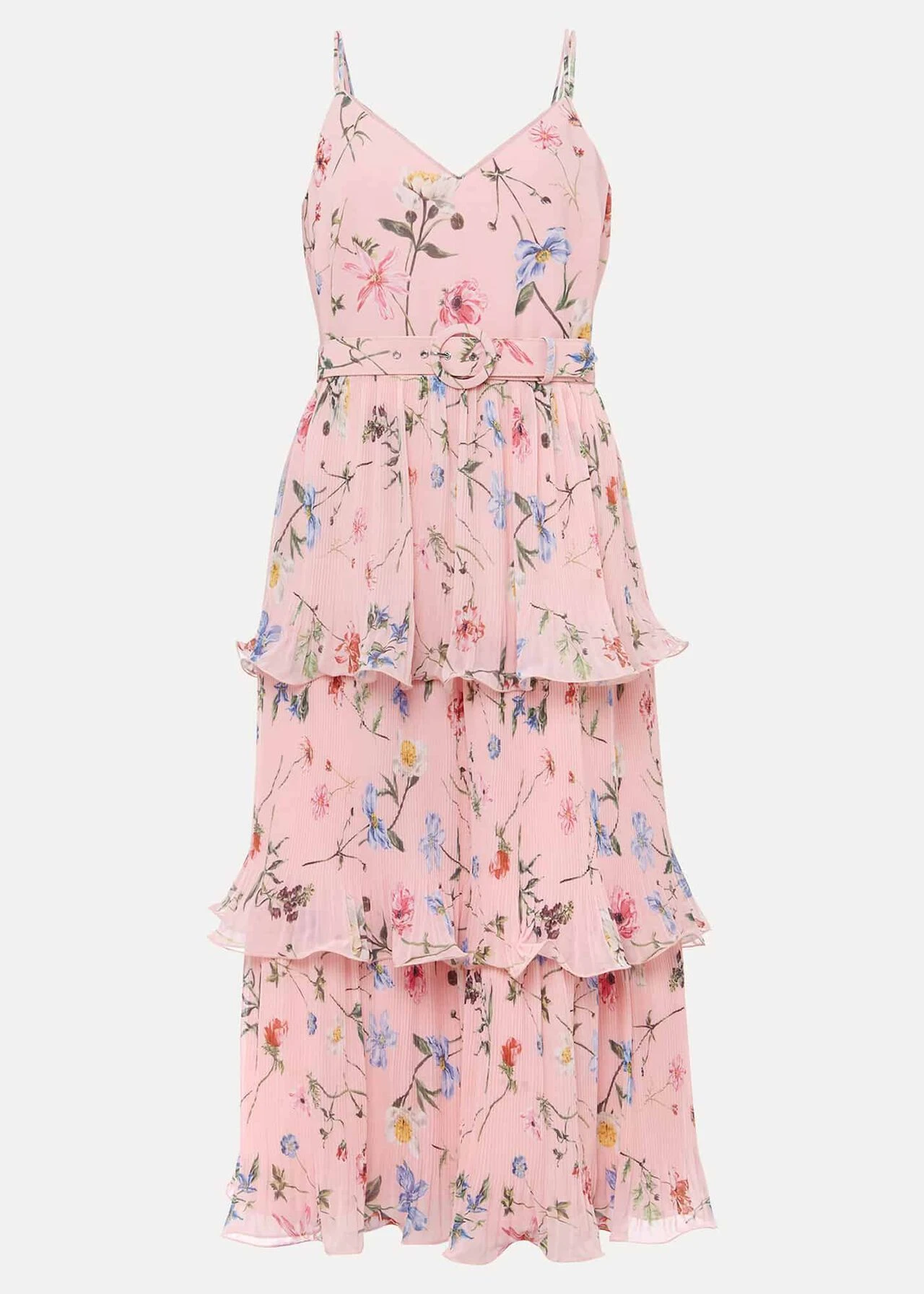 River Floral Tiered Midi Dress 8 River Floral Tiered Midi Dress – Bild 6