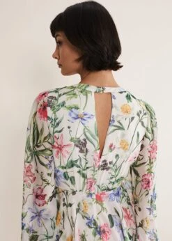 Everleigh Chiffon Floral Mini Dress 12 Everleigh Chiffon Floral Mini Dress -Floral Und Chic 221697931 05 everleigh chiffon floral mini dress