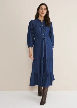 Talulla Tiered Denim Dress