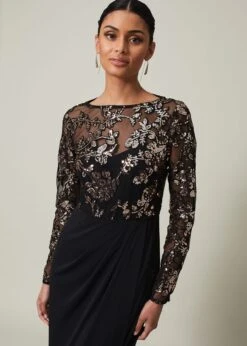 Jacinta Sequin Jersey Maxi Dress 14 Jacinta Sequin Jersey Maxi Dress -Floral Und Chic 221707029 05 jacinta sequin jersey maxi dress