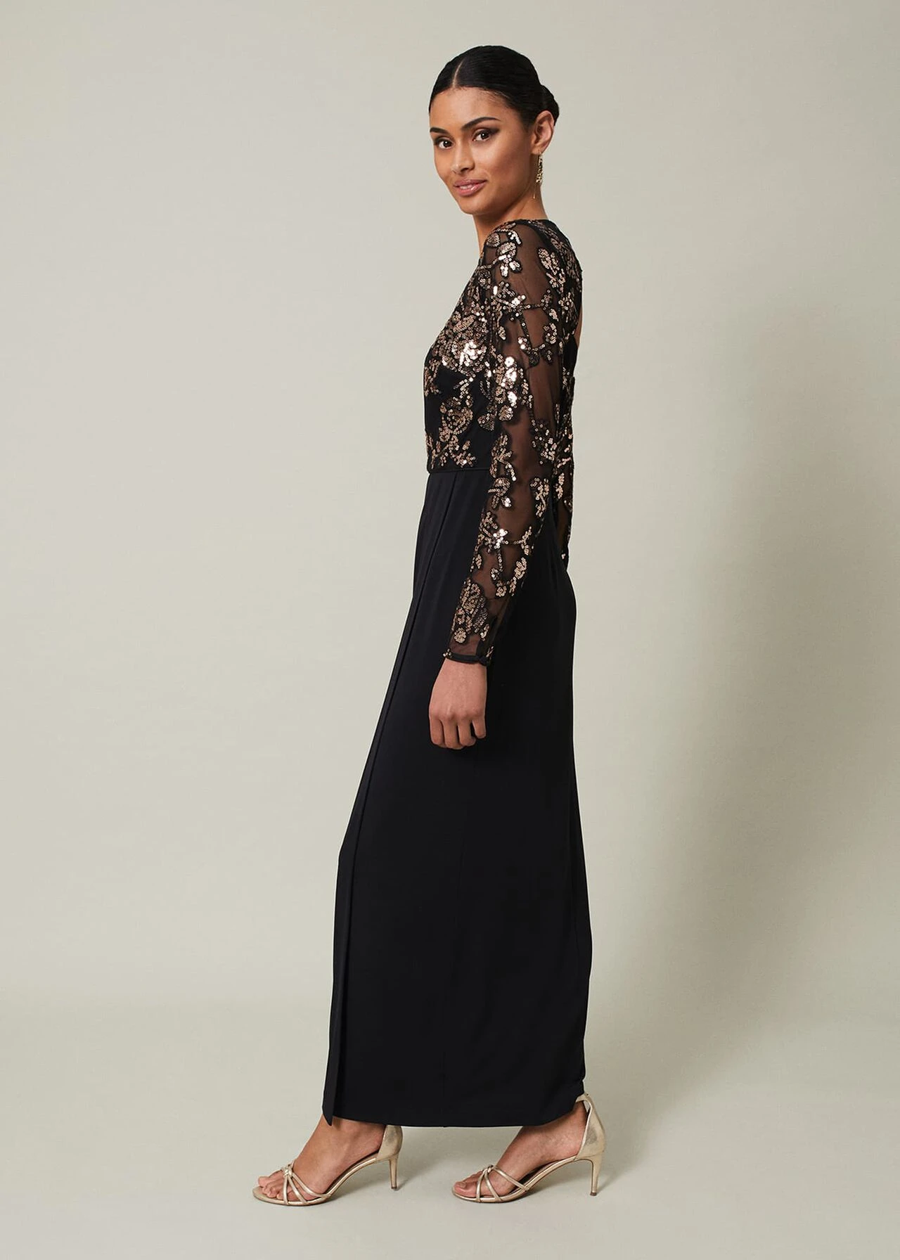 Jacinta Sequin Jersey Maxi Dress 9 Jacinta Sequin Jersey Maxi Dress – Bild 7
