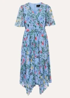 Petite Kendall Floral Midi Dress -Floral Und Chic 221714000 99 petite kendall floral midi dress