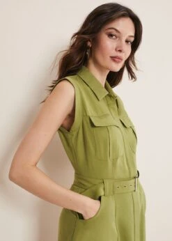 Miruna Utility Shift Dress -Floral Und Chic 221715507 05 miruna utility shift dress