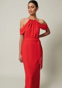 Elaine Chain Detail Maxi Dress -Floral Und Chic 221719250 03 elaine chain detail maxi dress