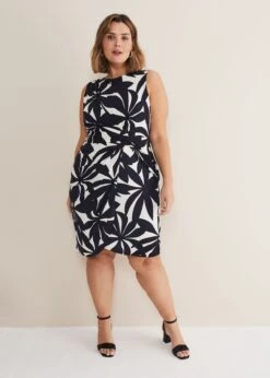 Joanna Bodycon Leaf Dress -Floral Und Chic 221762287 07 joanna bodycon leaf dress