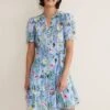Velma Cotton Floral Mini Dress