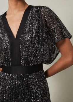 Teagan Sequin Maxi Dress -Floral Und Chic 221789165 04 teagan sequin maxi dress