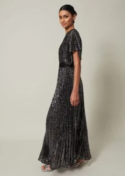 Teagan Sequin Maxi Dress -Floral Und Chic 221789165 05 teagan sequin maxi dress