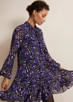 Aleka Abstract Swing Mini Dress 12 Aleka Abstract Swing Mini Dress -Floral Und Chic 221792000 05 aleka abstract swing mini dress