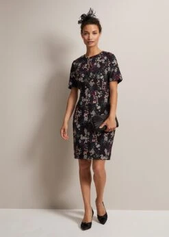 Keshia Floral Embroidered Mini Dress -Floral Und Chic 221842000 03 keshia floral embroidered mini dress