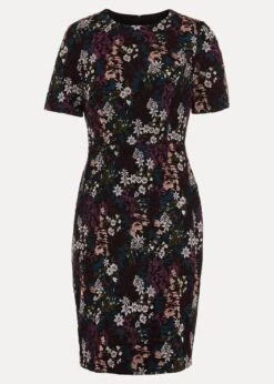Keshia Floral Embroidered Mini Dress -Floral Und Chic 221842000 99 keshia floral embroidered mini dress