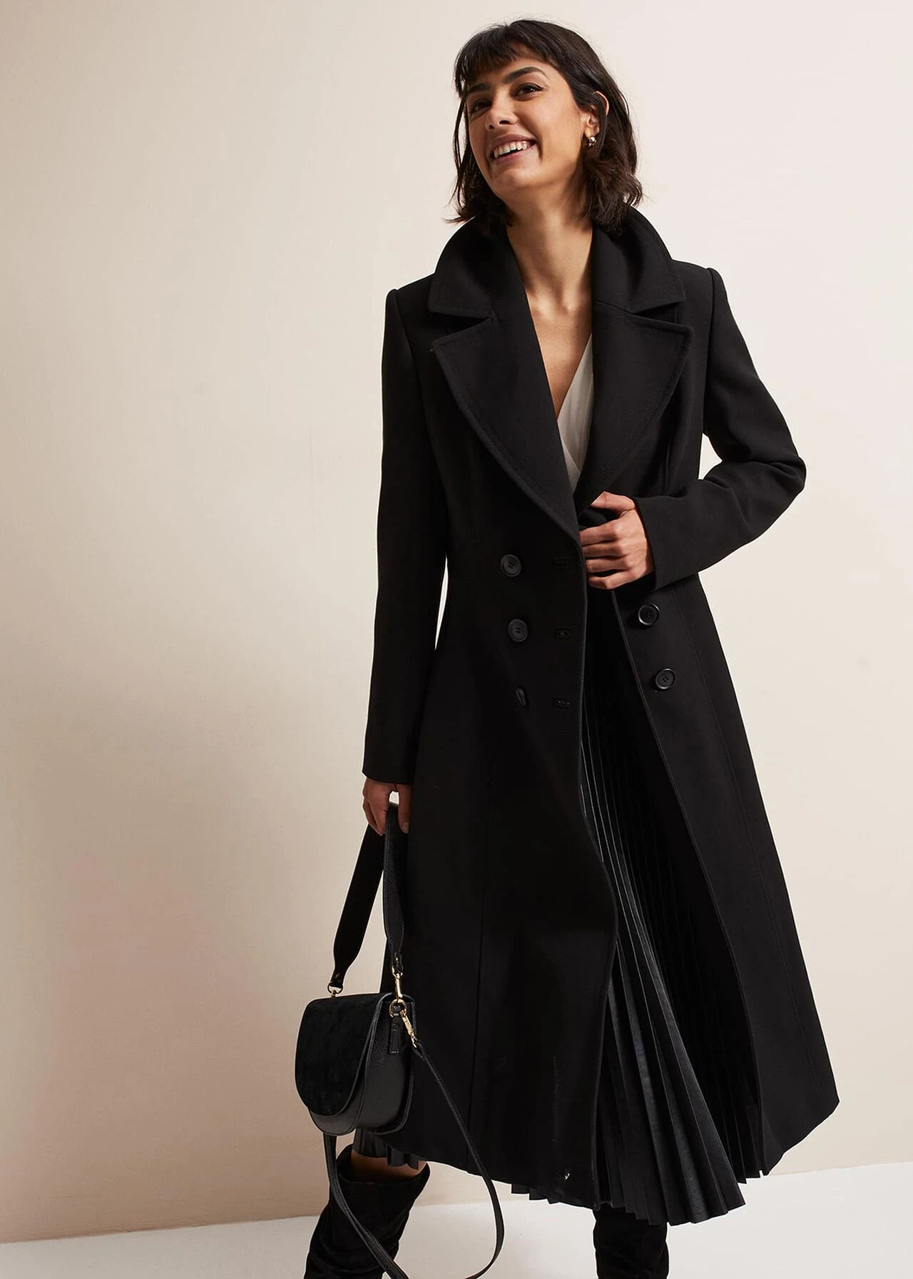 Charlotta Faux Leather Midi Dress 9 Charlotta Faux Leather Midi Dress – Bild 7