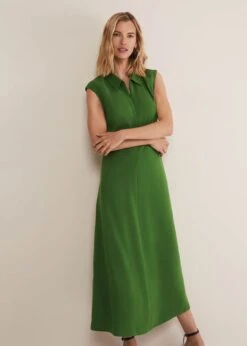 Janine Green Maxi Dress -Floral Und Chic 221897693 03 janine green maxi dress