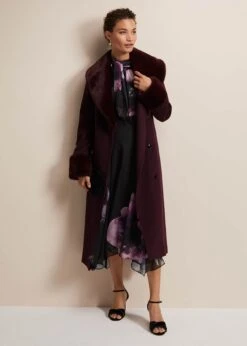 Lucinda Floral Chiffon Midi Dress -Floral Und Chic 221941000 07 lucinda floral chiffon midi dress