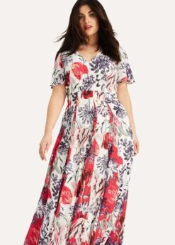 Patricia Floral Maxi Dress -Floral Und Chic 230506000 03 patricia floral maxi dress