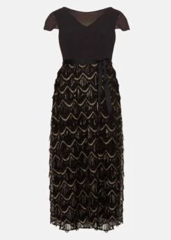 Hazel Sequin Maxi Dress -Floral Und Chic 230583050 99 hazel sequin maxi dress