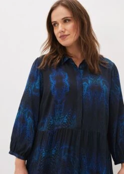 Charlotte Snake Print Dress -Floral Und Chic 230770581 04 charlotte snake print dress